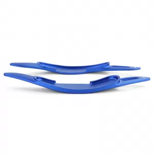 Paddle shifter extension aluminum blue fits Mini Cooper F55 F56 Convertible F57