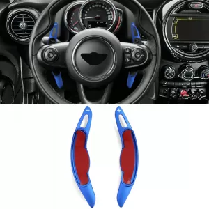 Shift paddle extension aluminum blue fits for Mini Clubman F54 Countryman F60