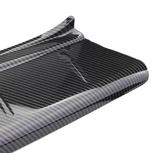 ABS bumper protector carbon look for VW Bus T5 T6 with double door