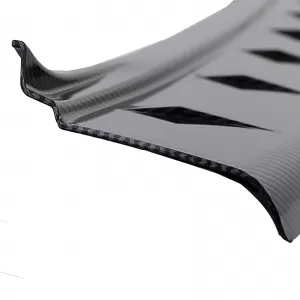 ABS bumper protector carbon look for VW Bus T5 T6 with double door