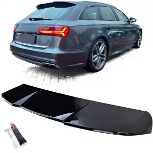 image-67-Performance hátsó spoiler fényes fekete Audi A6 C7 4G 11-18 Avant