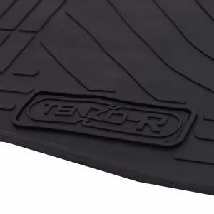 Car Rubber Floor Mats Black Premium Set for Mercedes E Coupe C238 from 2016