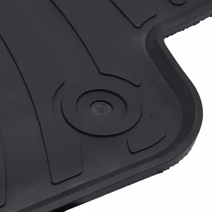 Car Rubber Floor Mats Black Premium Set for Mercedes E Coupe C238 from 2016