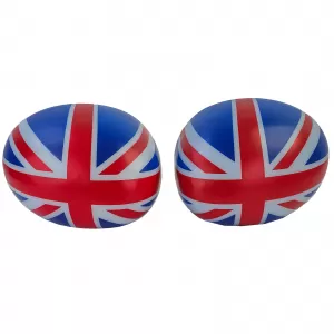 Mirror caps Union Jack blue white red fits for Mini F54 F55 F56 F57 13-18