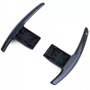 Sostituzione delle palette del cambio in carbonio reale adatta per BMW M2 F87 M3 F80 M4 F82 F83-image-6194061