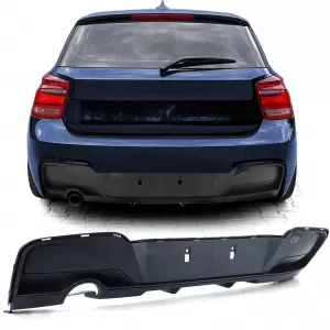 Rear diffuser Performance matte fits for 1 Series BMW F20 F21 114 116 118 120 11-15