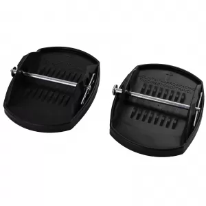 Support plates for extension supports caravan trailer 2 pieces