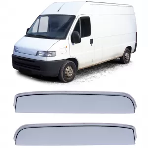 Wind deflector rain deflector wind shield clear for Fiat Ducato 2 230 244 94-06