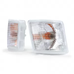 White indicator pair left right for VW T3 Bus Panel Van Transporter Pickup 79-92