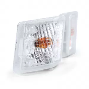 White indicator pair left right for VW T3 Bus Panel Van Transporter Pickup 79-92