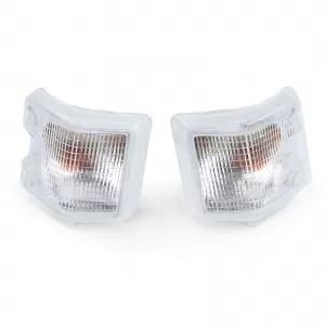 White indicator pair left right for VW T3 Bus Panel Van Transporter Pickup 79-92