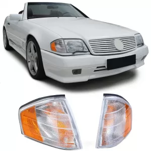 White indicator pair suitable for Mercedes SL R129 89-01