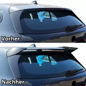 Performance roof rear spoiler made of ABS suitable for 1 Series BMW F40 from 2019