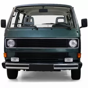 Paraurti anteriore in cromo 1,8 mm di alta qualità adatto per VW T3 79-92-image-6194390