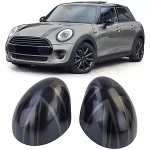 image-50-Mirror caps Union Jack black fits for Mini F54 F55 F56 F57 13-18