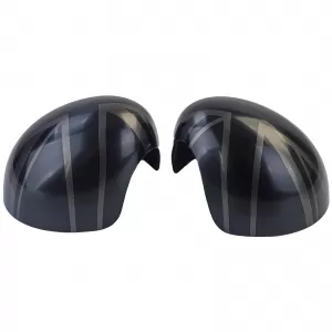 Mirror caps Union Jack black fits for Mini F54 F55 F56 F57 13-18