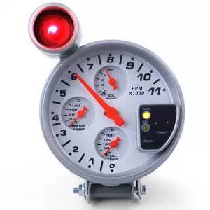 5 inch tachometer racing – oil temp, water temp, oil pressure, shift light
