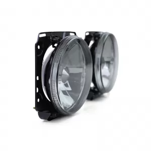 Black clear glass headlights smoke for VW Golf 2 83-91