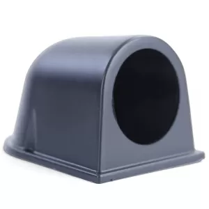 Dashboard mount for 1 additional gauge 52mm black matte