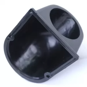 Dashboard mount for 1 additional gauge 52mm black matte