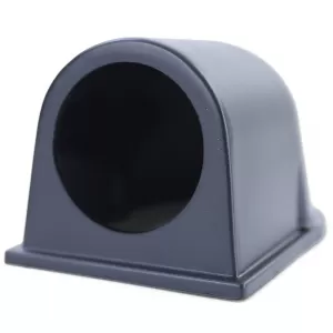 Dashboard mount for 1 additional gauge 52mm black matte