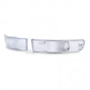 Front indicator clear white pair for Porsche 911 993 93-97
