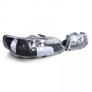 Peugeot 306 97- fényszórók, fekete, tiszta üveg, pár-image-6194540