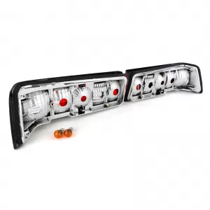 Red and white tail lights suitable for Mercedes 190 W201 82-93