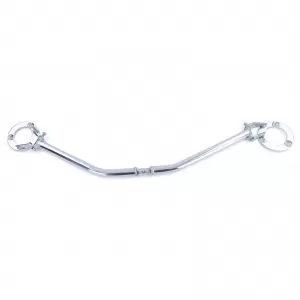 Aluminum front strut bar 3-piece polished suitable for BMW 3 Series E46 316 318 from 98