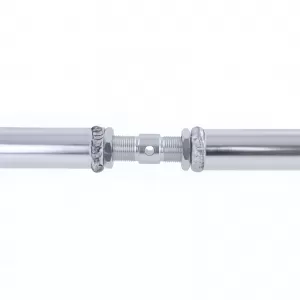 Aluminum front strut bar 3-piece polished suitable for BMW 3 Series E46 316 318 from 98