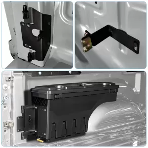 Scatole di stoccaggio ABS per letto destro+sinistro bloccabili per Ford Ranger T9-image-6194706
