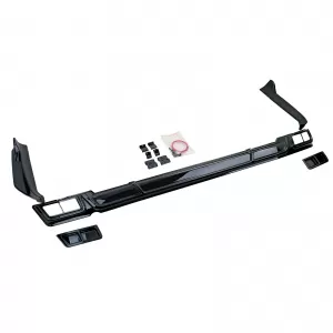 Diffusore posteriore sportivo lucido nero adatto per Ford Tourneo Transit Custom dal 2023-image-6194745