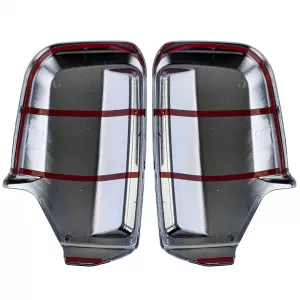 Chrome mirror cap set for Mercedes Sprinter W906 and VW Crafter 2E 2006-2018