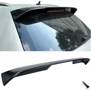 Roof Sport Rear Spoiler Lip Black Gloss fits VW Tiguan II AD1 2016-2023