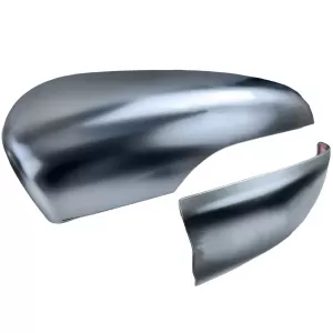 Mirror Caps Aluminum Look Matte Mirror Covers 4-piece for VW Golf 6 2008-2012