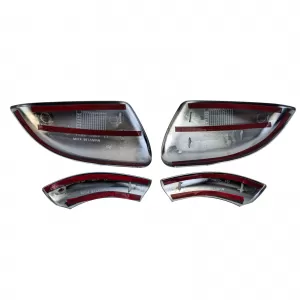 Mirror Caps Aluminum Look Matte Mirror Covers 4-piece for VW Golf 6 2008-2012