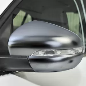 Mirror Caps Aluminum Look Matte Mirror Covers 4-piece for VW Golf 6 2008-2012