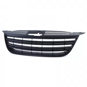 Sport grille without emblem with double slat black for VW Tiguan 5N 07-11