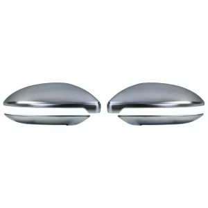 Mirror caps alu-look matte mirror covers 4-piece set for VW Golf 7 2012-2021