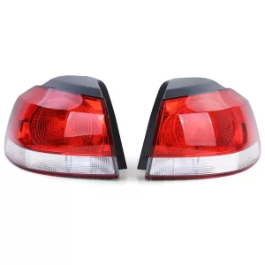 Tail lights outer parts pair left right for VW Golf 6 sedan 5K1 AJ5 08-12