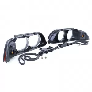Headlight lenses diffuser pair right left suitable for BMW 5 Series E39 95-04-image-6194912
