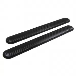Bumper protection strip flexible self-adhesive universal 306x35mm carbon