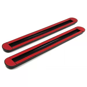 Bumper protection strip flexible self-adhesive universal 306x35mm carbon