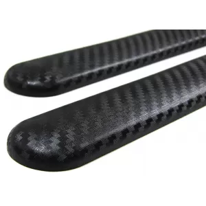 Bumper protection strip flexible self-adhesive universal 306x35mm carbon