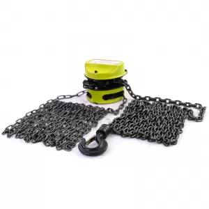 RAMROXX Professional Workshop Chain Hoist Pulley 4M up to 1T 1000kg Yellow