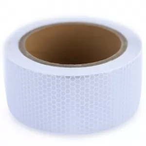 Signal tape marking tape barrier tape self-adhesive reflective white 40m