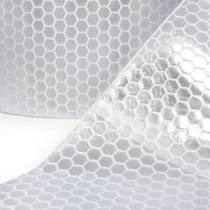 Signal tape marking tape barrier tape self-adhesive reflective white 60m