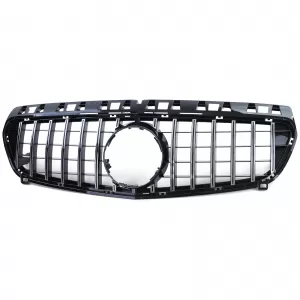 Sport grille black gloss chrome suitable for Mercedes A-Class W176 12-15