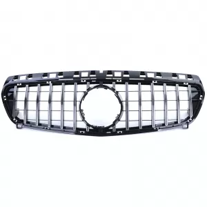 Sport grille black gloss chrome suitable for Mercedes A-Class W176 12-15