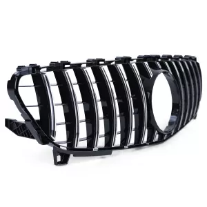 Sport grille black gloss chrome suitable for Mercedes W176 Facelift 15-18